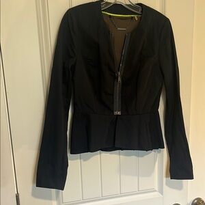 Elegant Elle Tahari Navy Women's Jacket